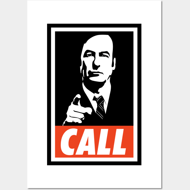 Saul Goodman - Call Wall Art by Gabriel Pastor Store